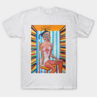 Series of paintings, woman's head T-Shirt